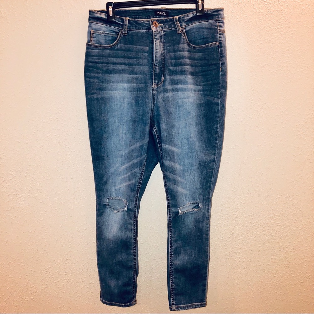 Rue 21 - High waisted skinny jeggings mom jeans
